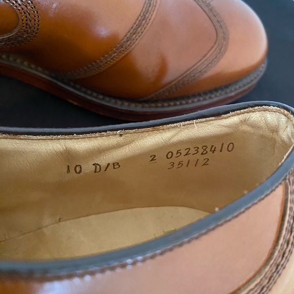 Bostonian Brown Leather Derby Shoes -golf - Picture 9 of 16